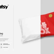 Mailing Bag Mockup PSD