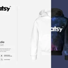 Manz Hoodie Mockup PSD