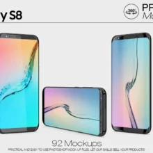 Samsung Galaxy S8 Mockup Pack