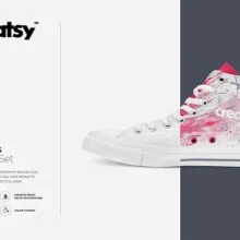 Sneakers Mockup PSD