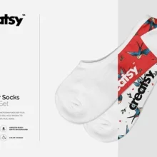 Socks Mockup PSD