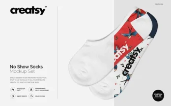 Socks Mockup PSD