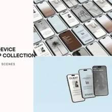 Carly iPhone Mockup Collection
