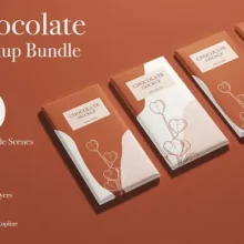 Chocolate Mockup Bundle