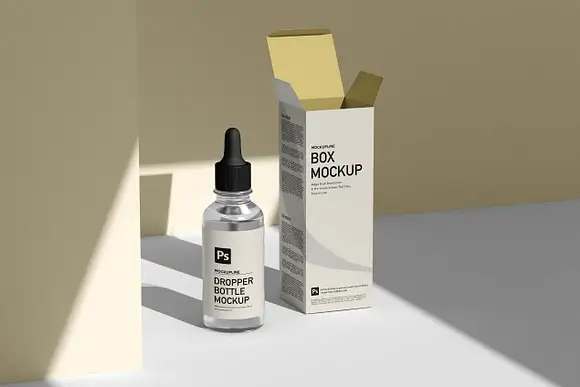 Dropper Bottle Mockup Bundle 2