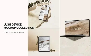 Lush Device Mockup Collection