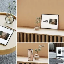 Vela Minimal Device Mockup