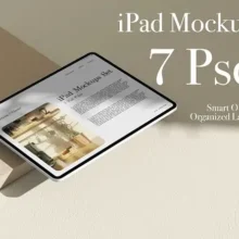 iPad Mockup 7 PSD