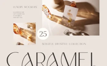 Caramel Lifestyle Mockups