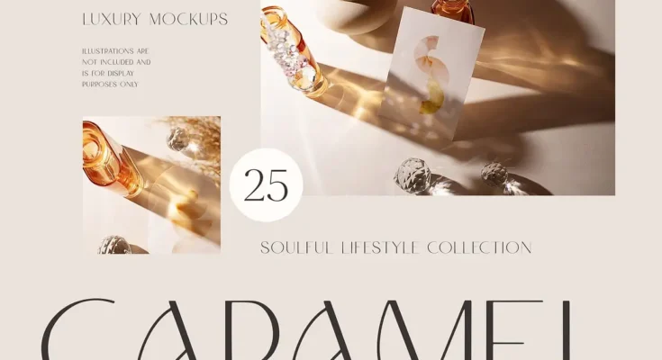 Caramel Lifestyle Mockups