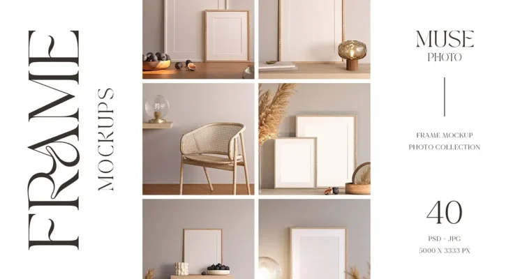 Frame Artistic Mockups