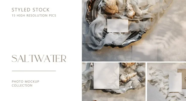 Saltwater Luxe Stock Photos