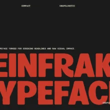 Leinfrakt - Heavy Display Sans