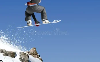 Snowboarders High Jump