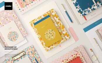 Stationery Set Mockup Bundle