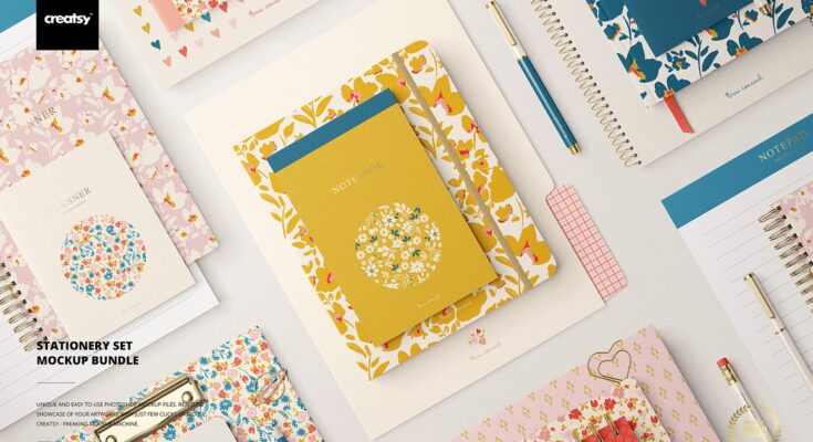 Stationery Set Mockup Bundle