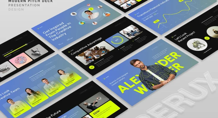 Berux Presentation Template Design
