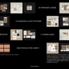 Emboss Deboss Branding Mockup Kit