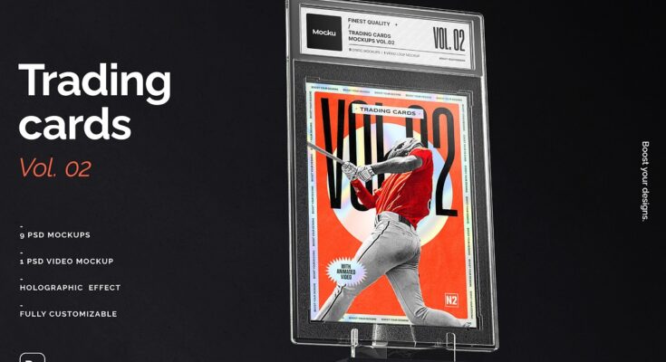 Trading Card Mockups