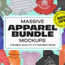Massive Apparel Mockups Bundle