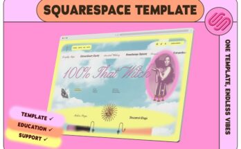 CHAMELEON Squarespace Template