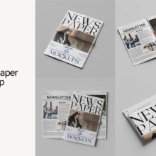 Newspaper Mockup