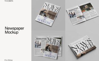 Newspaper Mockup