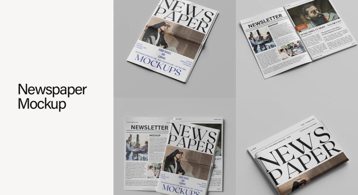 Newspaper Mockup