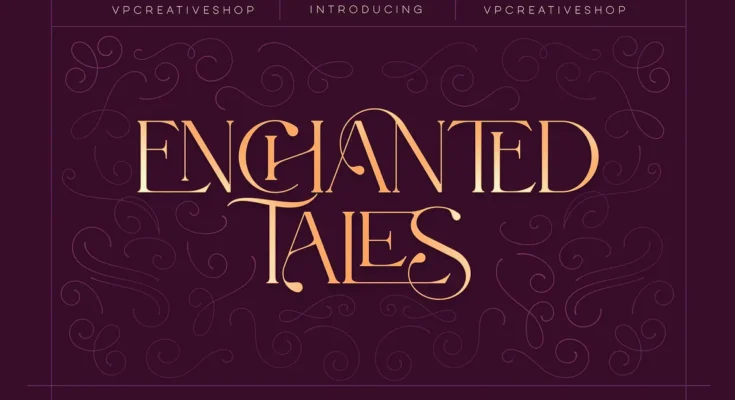 Enchanted Tales Outstanding Font