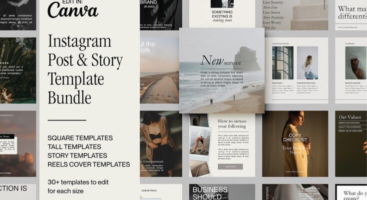 Aesthetic Social Media Templates pt2