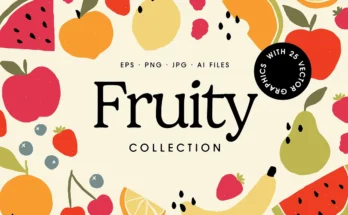 Fruity Vector Illustrations