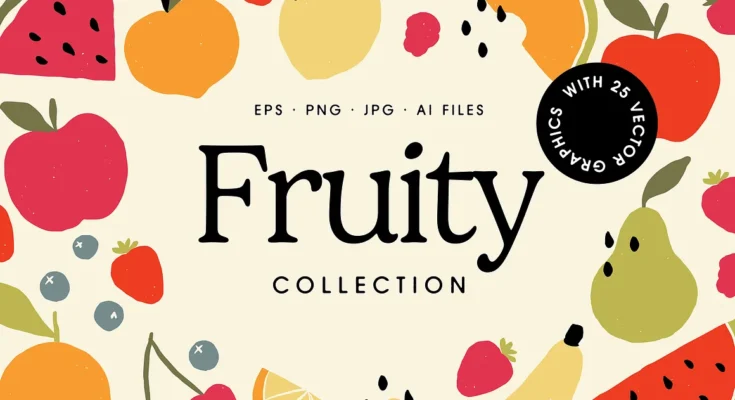 Fruity Vector Illustrations