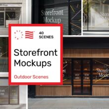 Storefront Mockups Window Mockups