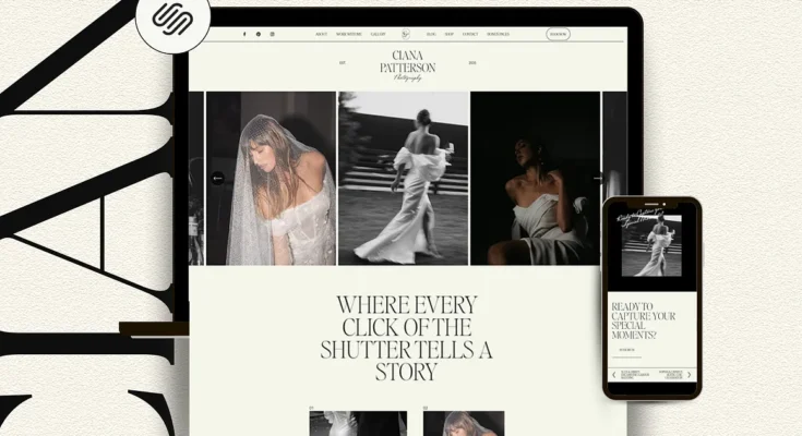 Squarespace 7.1 Website Template