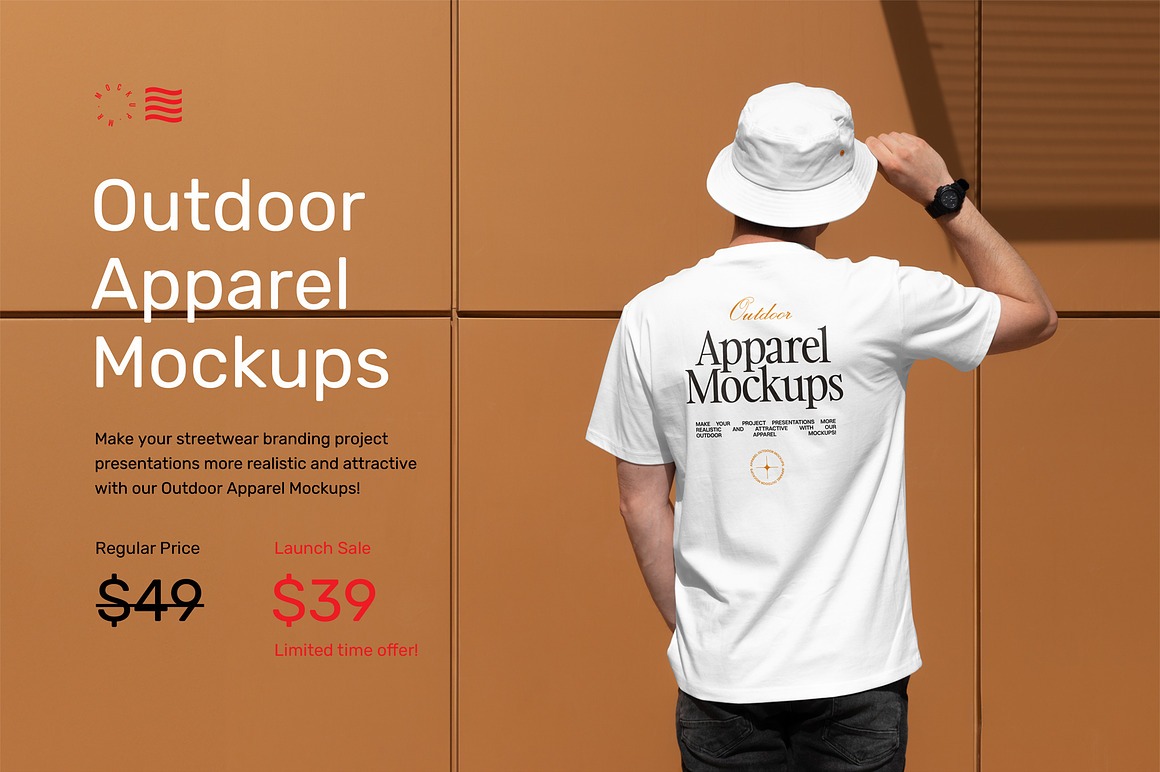 Outdoor Apparel Mockups Vol.1