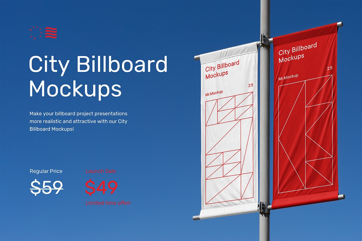 City Billboard Mockups & Banners