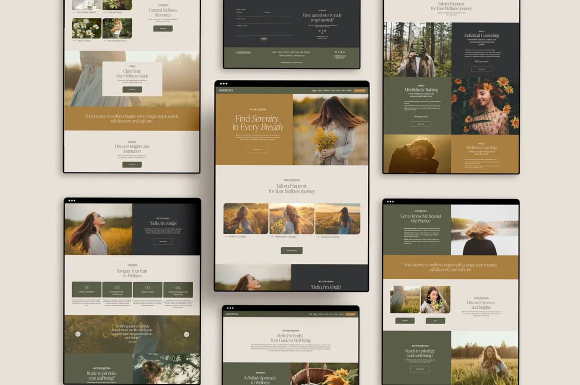 Therapist Website Template