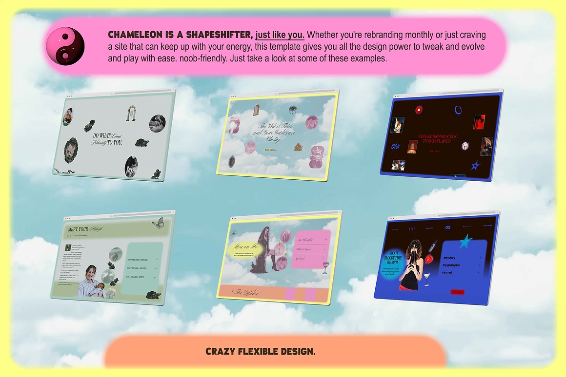 CHAMELEON Squarespace Template
