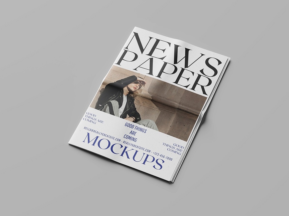 Newspaper Mockup