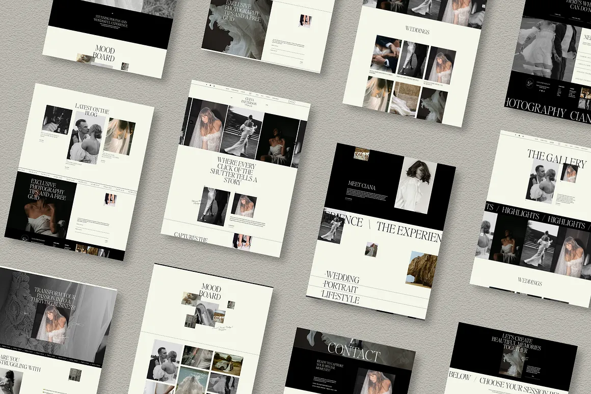 Squarespace 7.1 Website Template