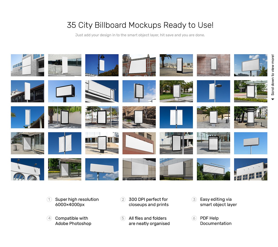 City Billboard Mockups & Banners