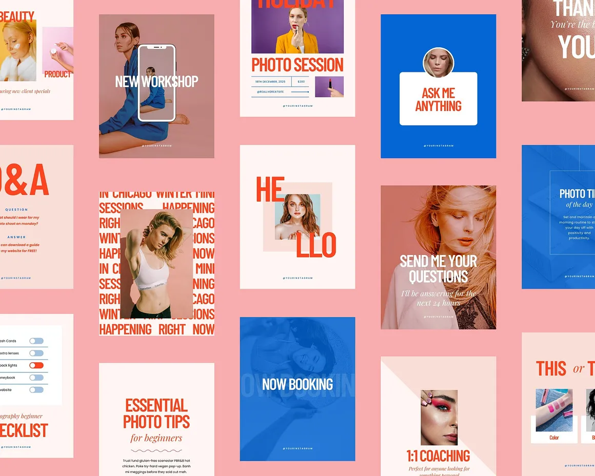Instagram Post Template  Bright