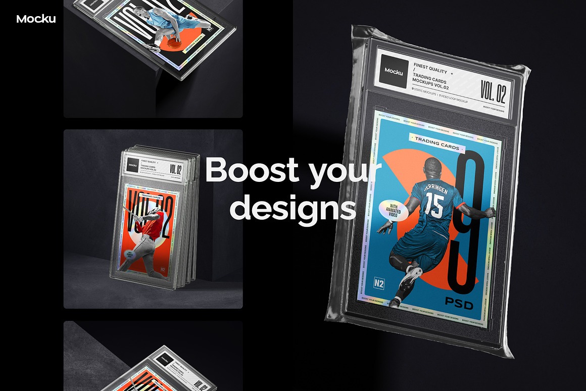 Trading Card Mockups