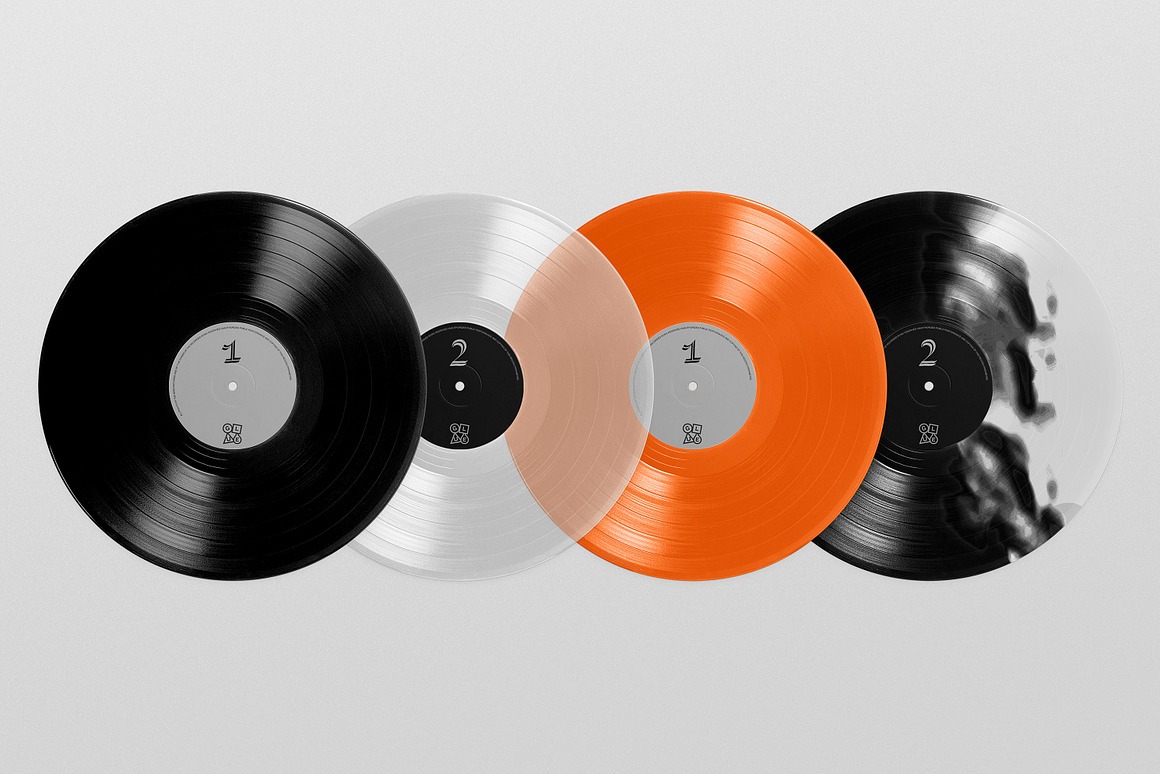 Gatefold Vinyl Mockup Pack