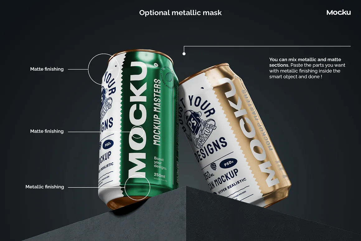 Can Bundle Mockups 33cl 12oz 