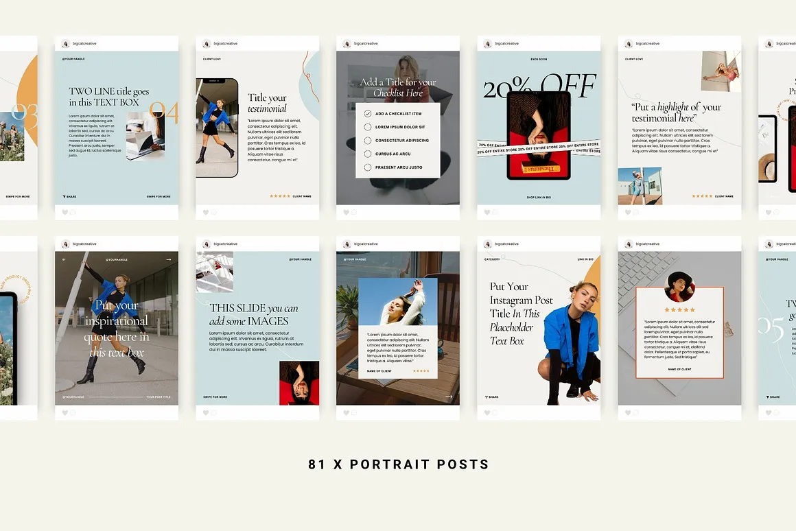 Nova Social Media Templates