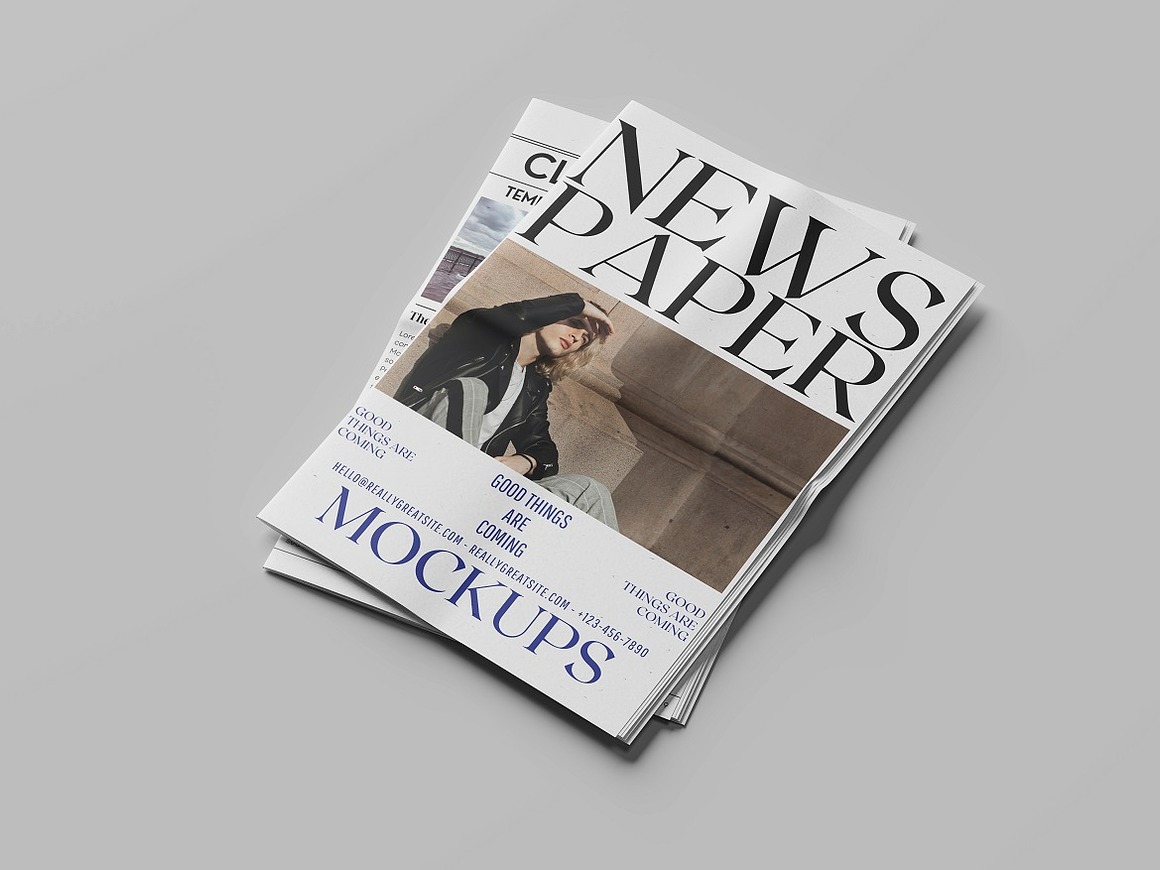 Newspaper Mockup