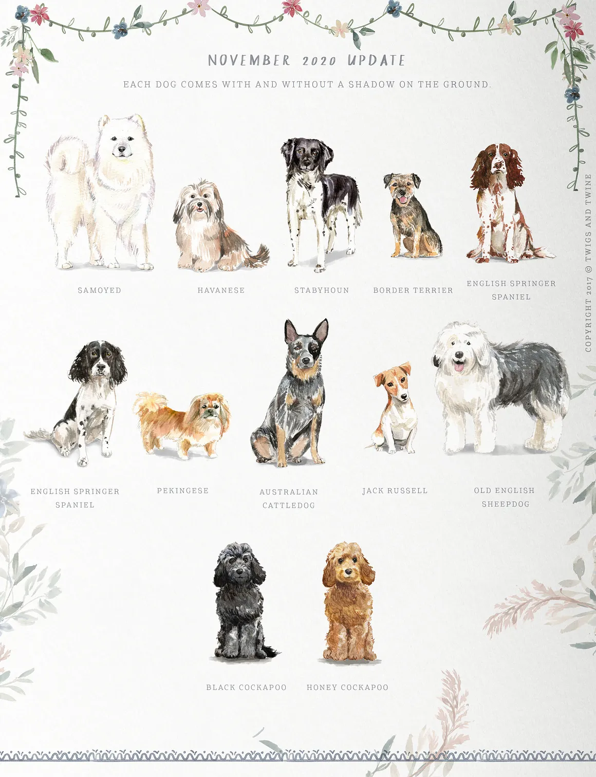 Muddy Paws Dog Clipart