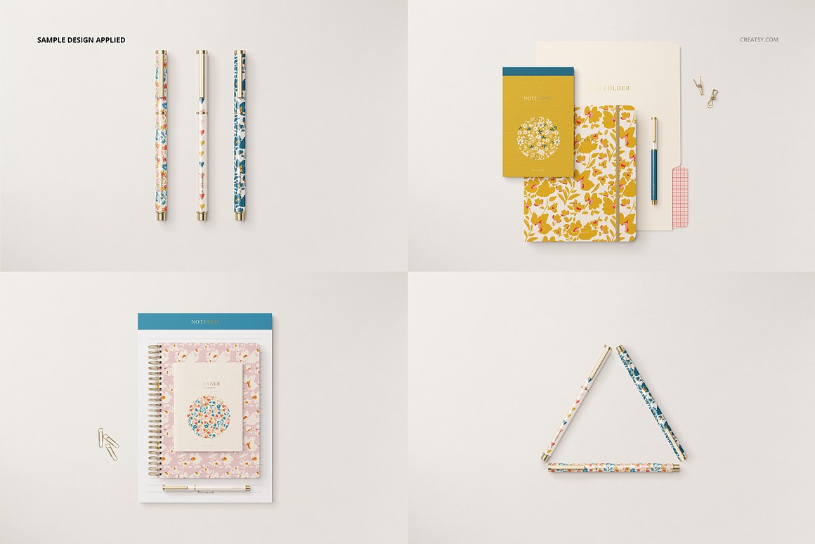 Stationery Set Mockup Bundle