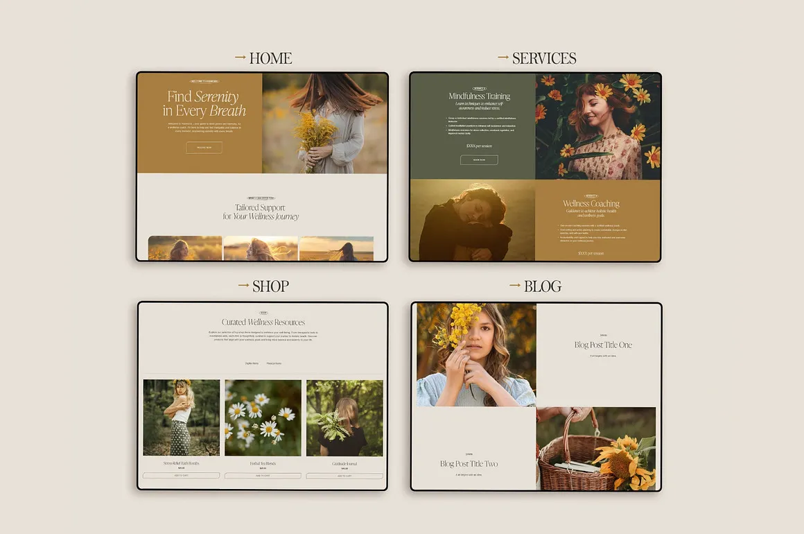 Therapist Website Template